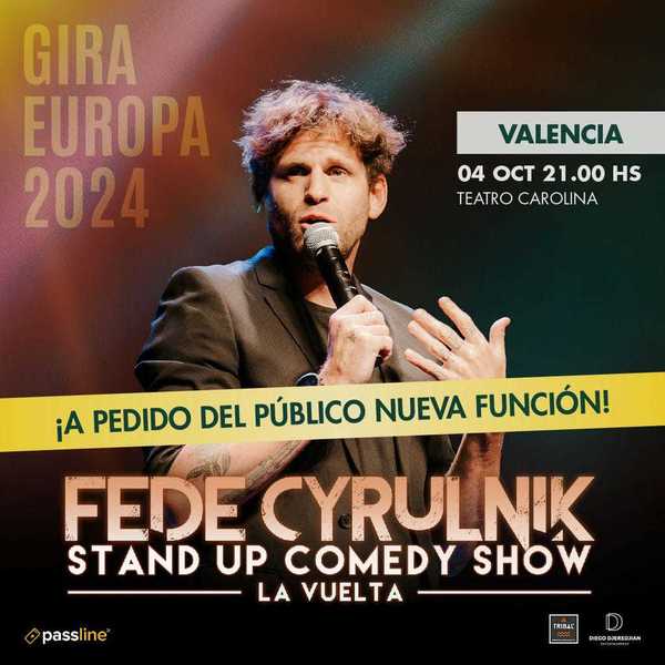 Fede Cyrulnik - Stand Up Comedy Show, la vuelta